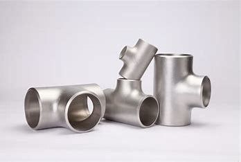 Seamless Stainless Steel Butt Weld Fittings Pipe Three Way Tee Reducing Tee