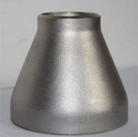 Pressure Stainless Steel Connector Welded Silver Polished For Industrial Piping Systems Reducer