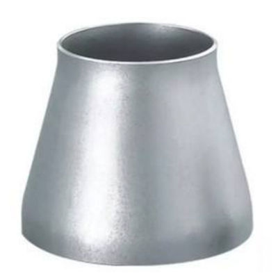 Pressure Stainless Steel Connector Welded Silver Polished For Industrial Piping Systems Reducer
