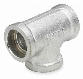 ASME B16.9 schedule 40 steel Pipe Fittings Socket Weld Tee Stainless Steel Equal Tee 304