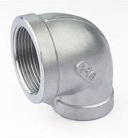 Forged elbows stainless steel pipe fitting female threaded socket welding elbow