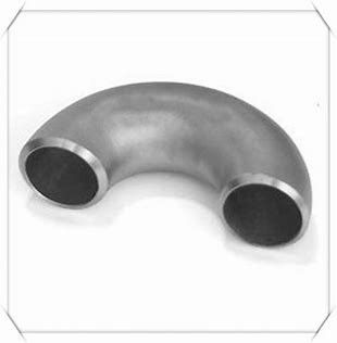 SAE AMS 5659S-2016 15-5PH Sand Blasting 180 Degree Stainless Steel Elbow Butt Welded Long Radius Elbow SS Tube Fitting China Factory