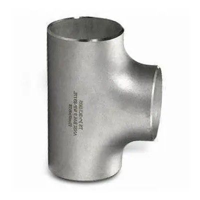METAL R50400/GR.2 8inch Schedule 40 Titanium Tee Butt Weld Tee Pipe Fittings