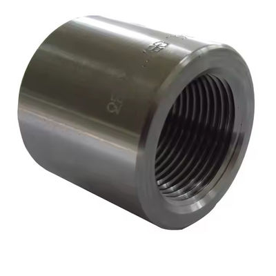 304 Stainless Steel Silver Threaded Pipe Cap for Plumbing Systems