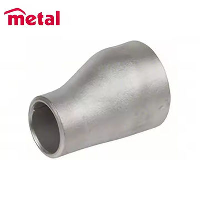 304 Stainless Steel Eccentric Reducer Polished Silver Pipe Size Conversion