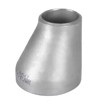 304 Stainless Steel Eccentric Reducer Polished Silver Pipe Size Conversion