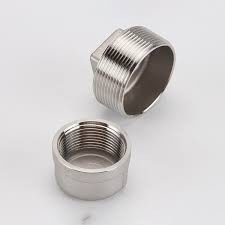 TOBO ANSI B16.11 Forged 3000# 150# Round Head Stainless Steel 304 3/4 Inch Threaded Pipe Cap