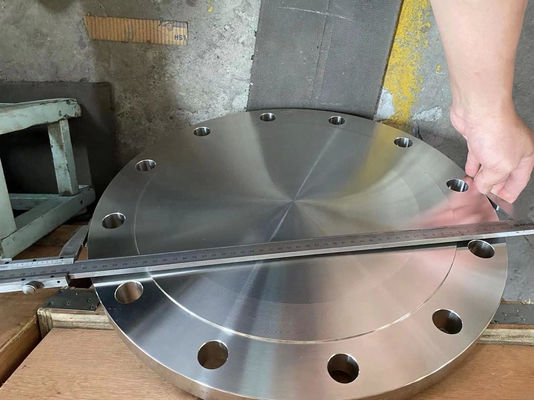 Rapid Dispatch Low MOQ Customized SS316 Stainless Steel Blind Flange for Oil Gas Pipeline Engineering