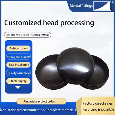 Stainless Steel Pipe Cap for ASTM A403 WP304 Pipefittings 16 Inch End Cap Sch120 Asme B16.9