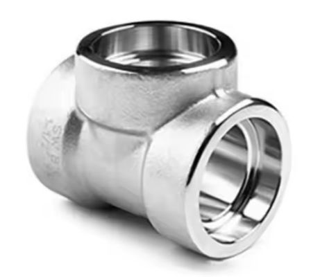 Solution Annealed Corrosion Resistant Stainless Steel Butt Weld Tee A403 WP316L