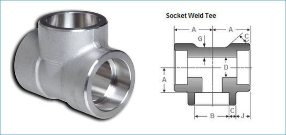 TOBO Forged Steel Socket Weld and Threaded Fittings with 2000LB-9000LB Pressure Rating and PMI Tested