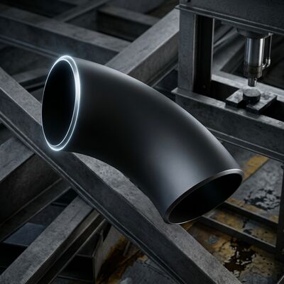 SS304 45 Degree Short Radius Butt Weld Elbow ASTM A403 WP304 SCH40S SCH80S ASME B16.9