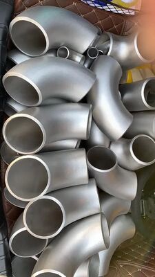 304/316SS Seamless 90° Long Radius Elbow Butt Welding Pipe Fitting ASME B16.9