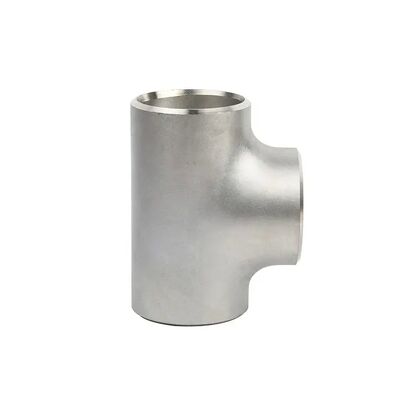 Butt Weld Reducing Tee 304 316L Stainless Steel ASTM A403 High Pressure Barred Tee