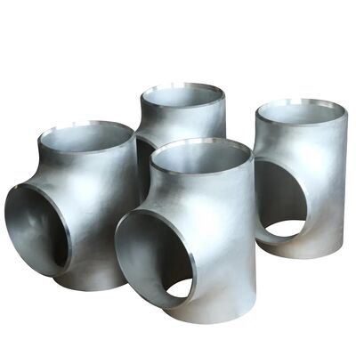 Butt Weld Reducing Tee 304 316L Stainless Steel ASTM A403 High Pressure Barred Tee