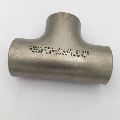 ASTM A403 WP304 Stainless Steel Reducing Tee Butt Weld ASME B16.9 Seamless Pipe Fitting
