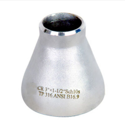 SS Reducer Concentric Eccentric Butt Weld Fitting ASME B16.9 Pipe Connector