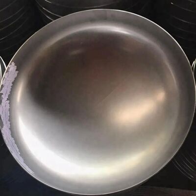 Customized 304/316L Stainless Steel Cap, 10mm Wall Thickness 24" Pipe Fitting Anti-Corrosion