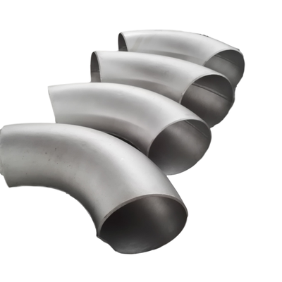 Stainless Steel Elbow 90 Degree Bend Connector Ideal for Chemical Processing and Water Treatment Pipelines