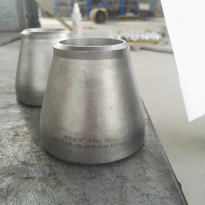 Concentric Stainless Steel Butt Weld Fittings with Schedule 10 To Schedule 160 Wall Thickness for Pipeline Assembly