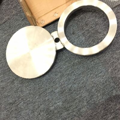 Forged Flange ASTM B564 UNS N06625 Nickel Alloy Spectacle Line Blind RF 4'' CL150 ASME B16.48