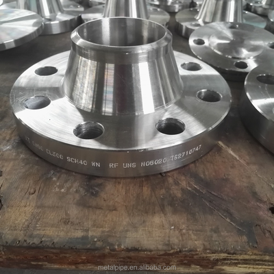 PN40 Weld Neck Forged Steel Flanges for Heat Exchanger Service