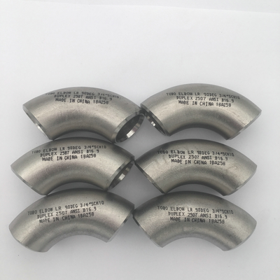 Material Tested EN 10204 3.1 Butt Weld Fittings Elbow 316L EN 10253-2 DN50