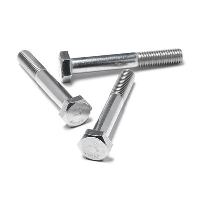 China Fasteners High Precision SS304 Stainless Steel Half Thread Hex Bolts