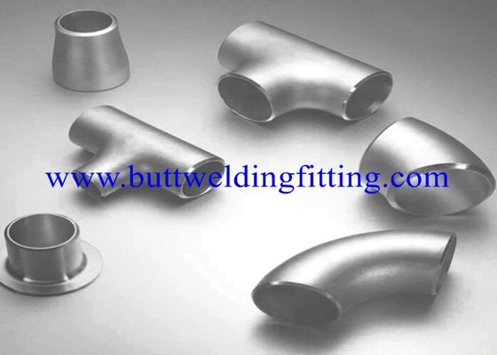 A403WP321 304L 316L Stainless Steel Tube Fittings SUS304 , UNS S30400 / 1.4301