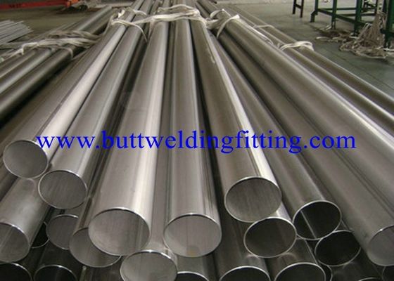 Welded / ERW Round Nickel Alloy Pipe Monel 400 / EN 2.4360 / Monel K500 / 2.4375