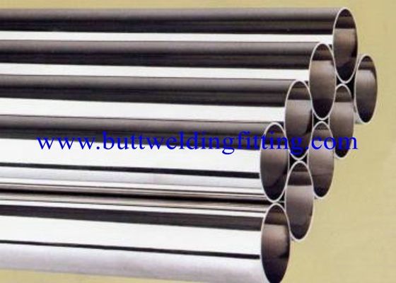 Welded / ERW Round Nickel Alloy Pipe Monel 400 / EN 2.4360 / Monel K500 / 2.4375