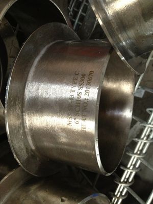 Polished Stainless Steel Stub Ends with NDT Testing and Various Standards ISO Certified