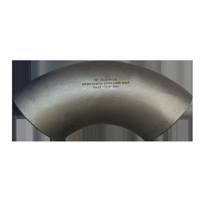 SS2507 3/4'' SCH10 Long Radius 1.5D UNS S32750 Elbow Super Duplex Stainless Steel 90 Degree Elbow